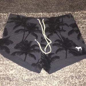 Victoria’s Secret Pink palm tree shorts